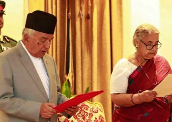Nepal resmi lantik PM Perempuan pertama