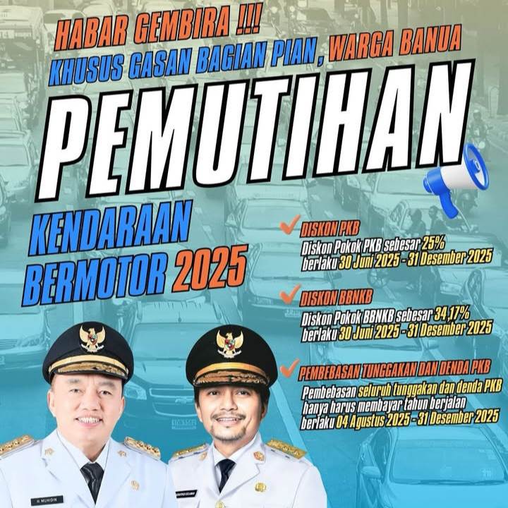 Pemutihan Pajak di Banjarmasin