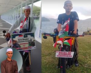 Ahmad, pemuda asal Barabai bersepeda ke Mekah