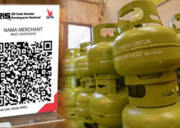 Pembayaran elpiji 3 kg pakai QRIS