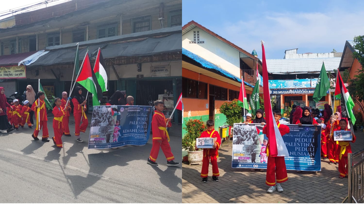 Pawai solidaritas Palestina