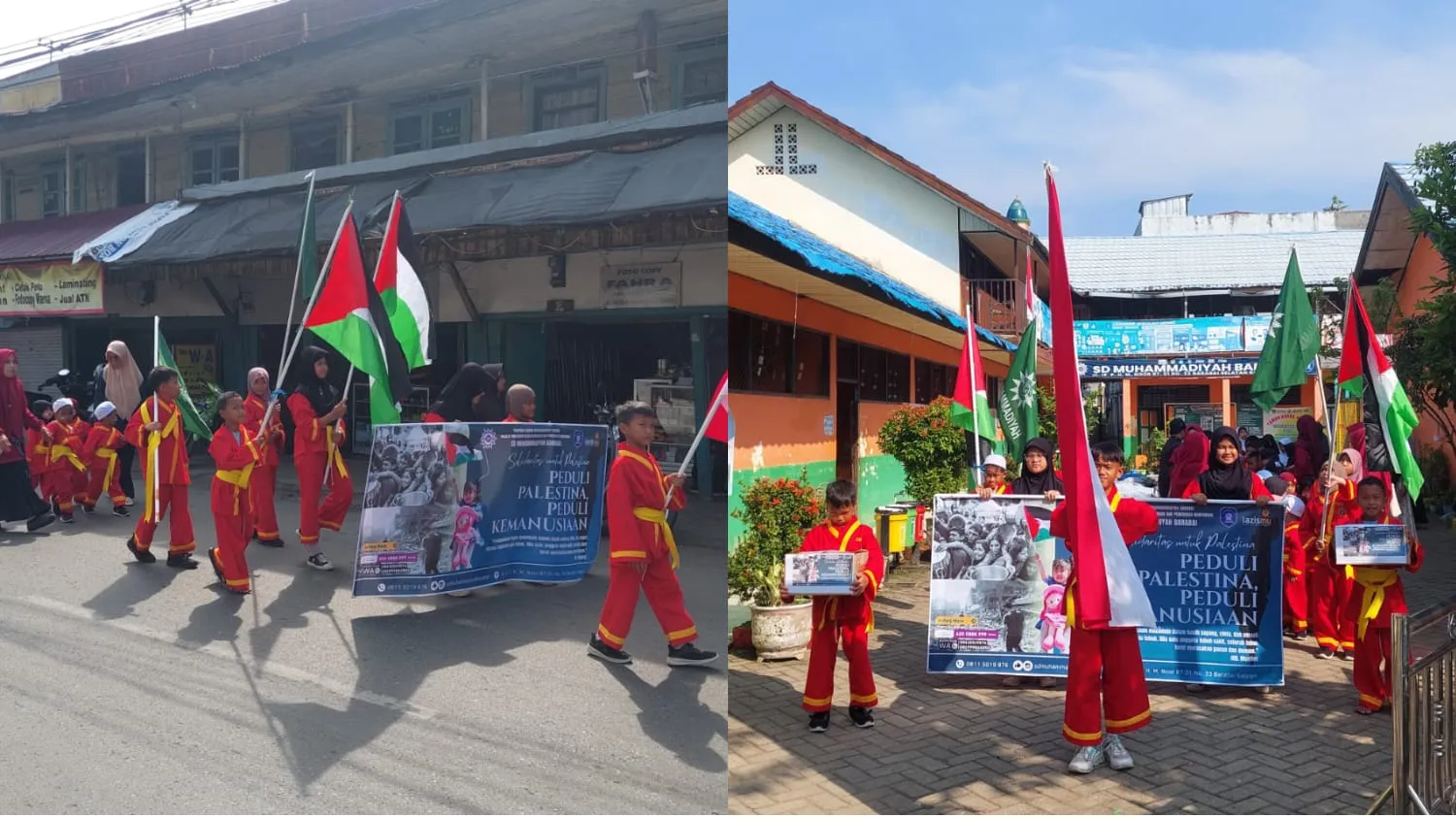 Pawai solidaritas Palestina