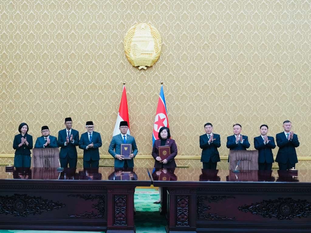 Kunjungan Menlu RI ke Korea Utara