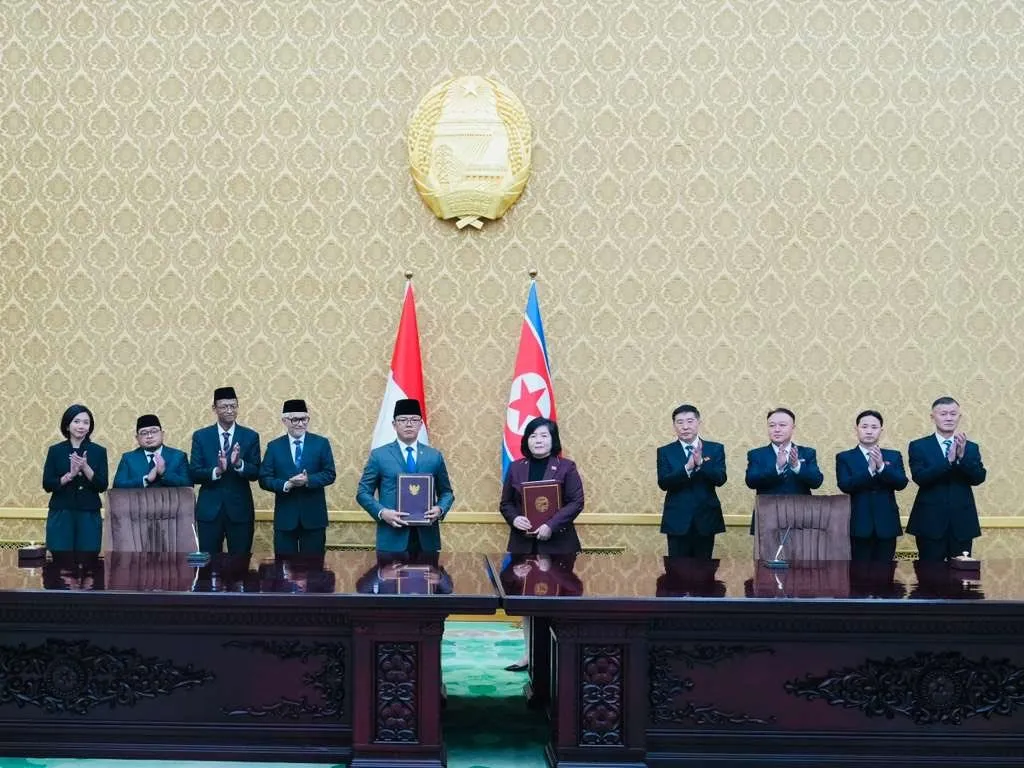 Kunjungan Menlu RI ke Korea Utara