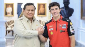 Pertemuan Marc Marquez denngan Presiden Prabowo