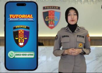Divisi Propam Polri peluncuran WA yanduan
