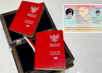 Paspor RI dengan desain baru