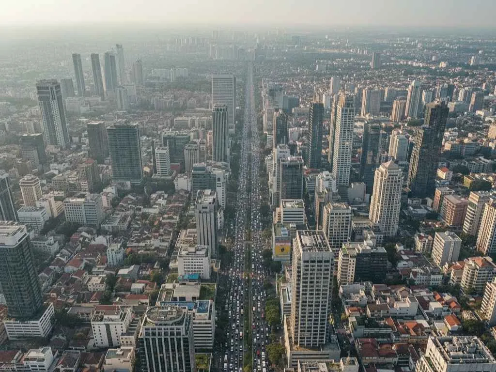 Jakarta dinobatkan sebagai kota terpadat di dunia