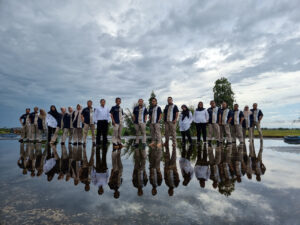 Jajaran pegawai PAM Bandarmasih