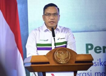 Direktur Utama PT Pertamina [Persero] Simon Aloysius Mantiri