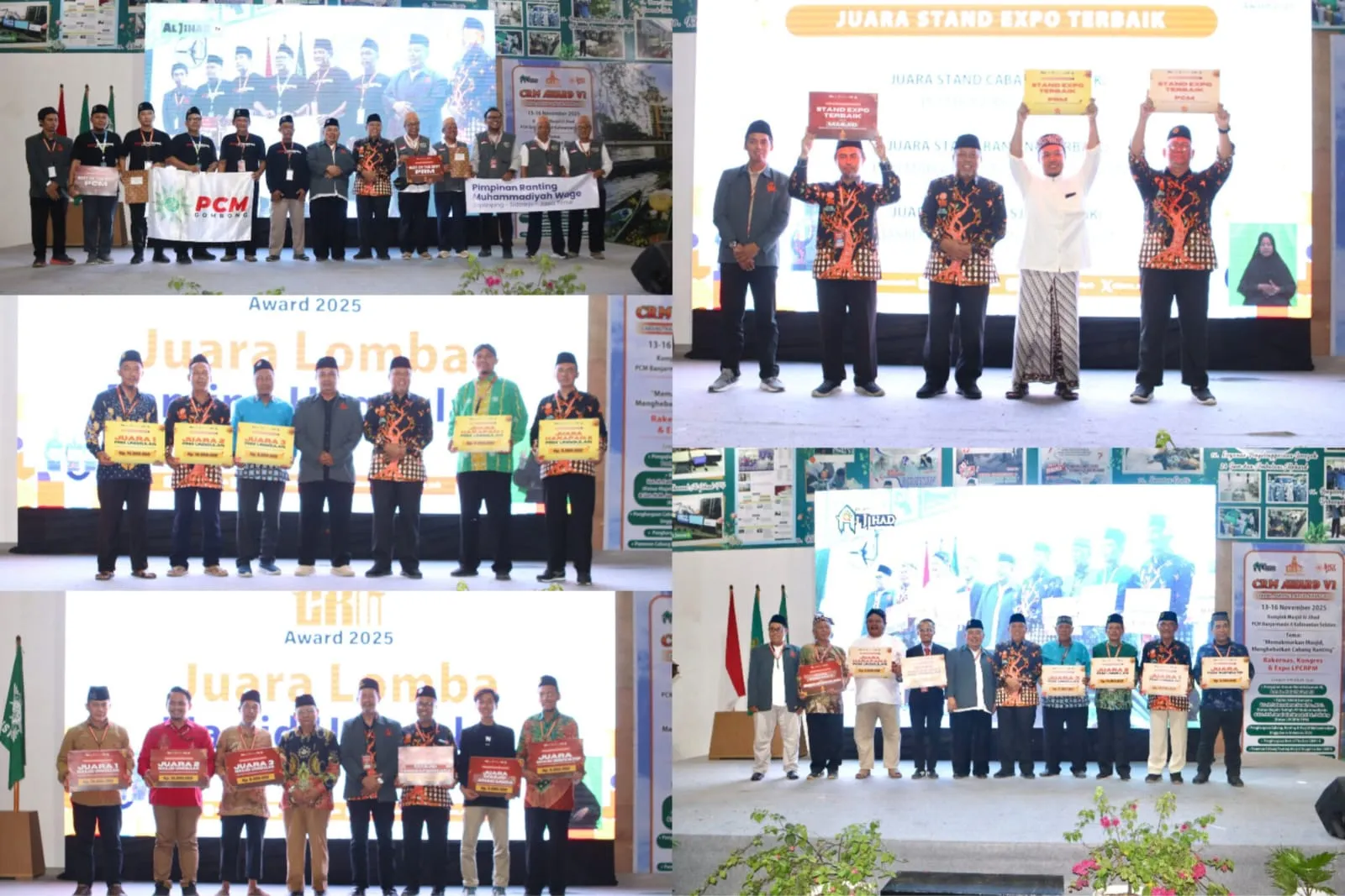 Para pemenang CRM Award VI 2025. [Foto: mu4.co.id]