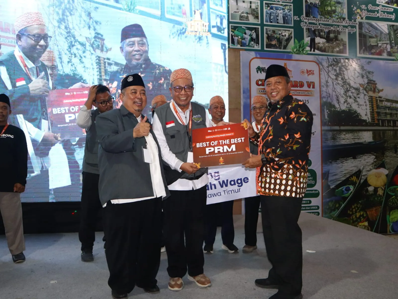PRM Wage pada CRM Award VI 2025
