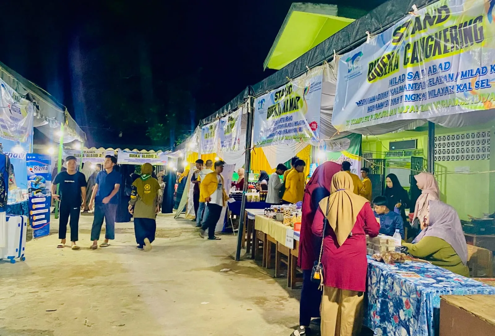 Bazaar Milad 100 Tahun Muhammadiyah Alabio