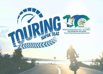 Touring Milad 1 Abad Muhammadiyah Kalsel di Alabio