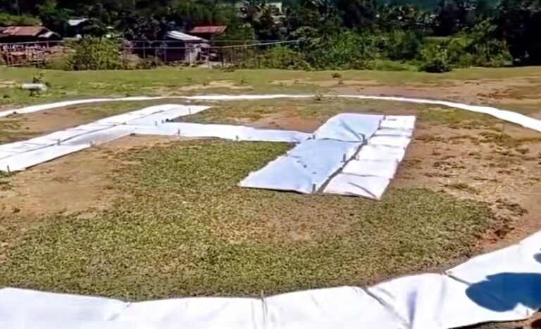 Bantuan Telat dan Akses Darat Sulit, Warga Aceh Tengah Berbondong Bikin Helipad Sendiri!