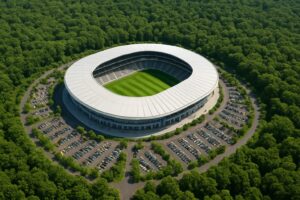 Ilustrasi stadion bertaraf internasional