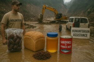 Makanan yang diperlukan di pengungsian bencana