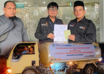 Lazismu Kota Banjarmasin Salurkan Bantuan Awal Rp540 Juta untuk Korban Bencana Sumatra