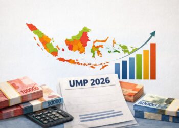 Indonesia Resmi Tetapkan UMP 2026