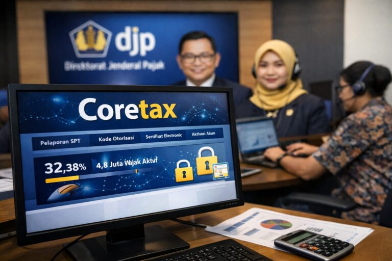Baru 7,7 Juta Wajib Pajak yang Aktivasi di Coretax, DJP Terus Dorong Transisi