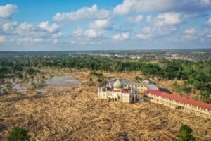 Pascabanjir bandang di Desa Tanjung Karang, Karang Baru