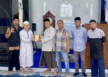 donasi dari Masjid Al-Muttaqin kepada PDM Lazismu Kota Banjarmasin