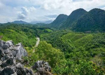 Bukit Langara salah satu wisata di Loksado.