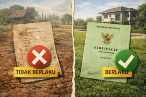 Girik harus tidak berlaku lagi dan harus didaftarkan jadi SHM