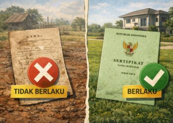 Girik harus tidak berlaku lagi dan harus didaftarkan jadi SHM