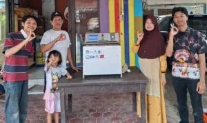 Uji coba Osmoinc, alat produksi telur asin