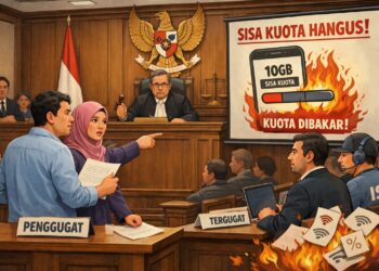 penghangusan sisa kuota internet