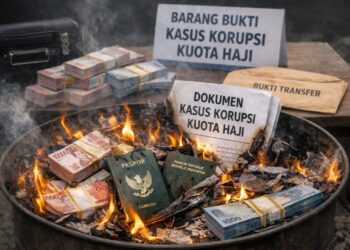 Barang Bukti Korupsi Kuota Haji 2024