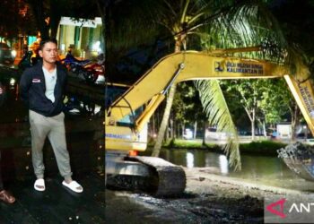 Pengerukan Sungai Gatot Subroto Banjarmasin