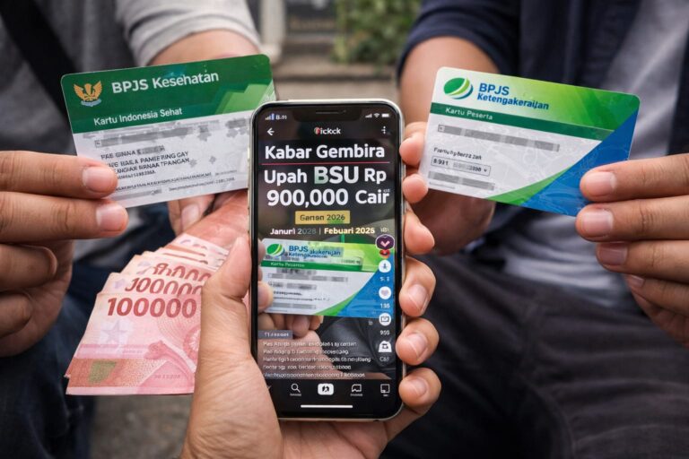 Ramai Kabar Pemilik Kartu BPJS Kesehatan dan Ketenagakerjaan Dapat BSU. Benarkah?