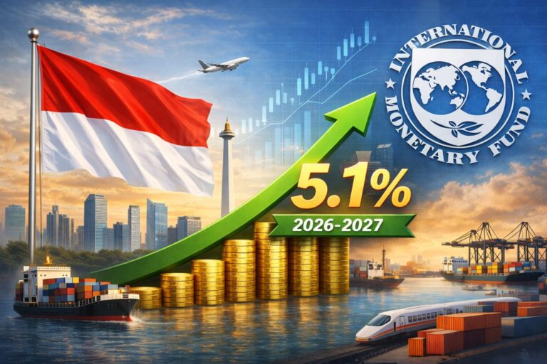 Pertumbuhan Ekonomi Indonesia Diprediksi Tumbuh 5,1% pada 2026–2027, Lebih Kuat dari Banyak Negara!