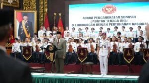 Kemenhan Lantik 12 Tenaga Ahli Dewan Pertahanan Nasional