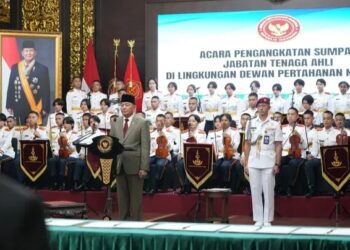 Kemenhan Lantik 12 Tenaga Ahli Dewan Pertahanan Nasional