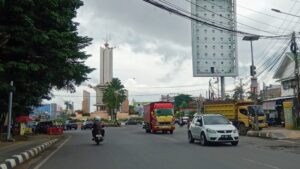 Uji Coba Rekayasa Lalu Lintas Bundaran Simpang Empat Banjarbaru Dihentikan