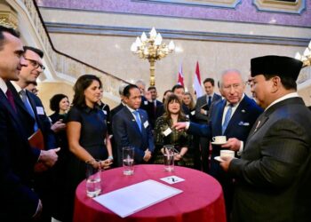 Presiden Prabowo saat kunjungan kerja di Inggris