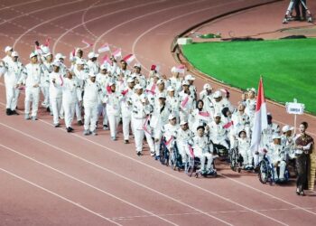 Upacara penutupan ASEAN Para Games 2025