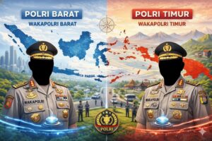 Polri diusulkan dibagi 2 wilayah, barat dan timur