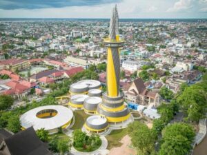 Tugu Nol Kilometer Kalsel Rampung 100 Persen