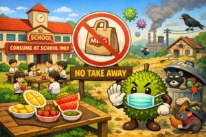 Makanan MBG tidak boleh dibawa pulang