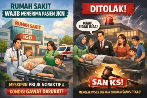 Rumah sakit tidak boleh menolak pasien PBI JK meskipun nonaktif