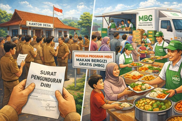 Perangkat Desa Ramai-Ramai Mengundurkan Diri dan Beralih Jadi Pekerja MBG. Ini Alasannya!