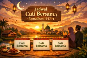 Daftar jadwal libur cuti bersama selama Ramadhan 1447 H