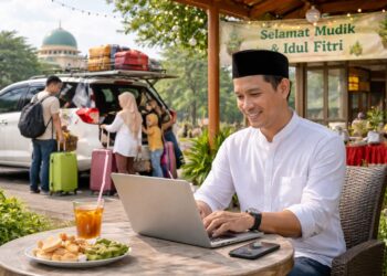 work from anywhere [WFA] menjelang dan setelah Lebaran 2026