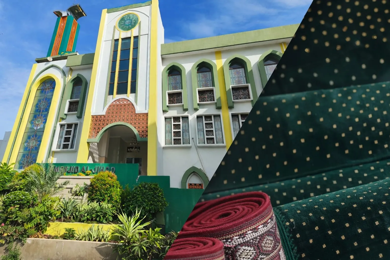 Masjid Al Jihad Banjarmasin Buka Donasi Penggantian dan Penambahan Ambal Shalat