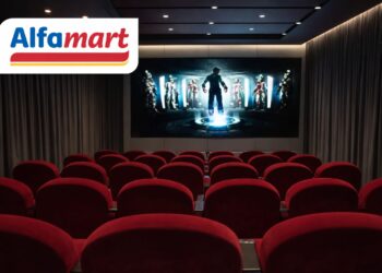 Alfamart Gandeng Layar Digi Hadirkan Bioskop Mini