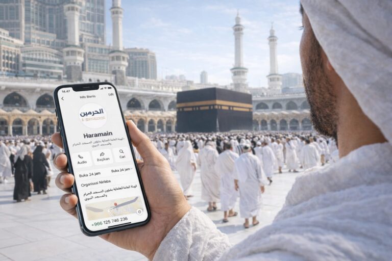 Mudahkan Jemaah Mendapatkan Informasi, Otoritas Haramain Luncurkan Layanan WhatsApp. Ini Nomornya!